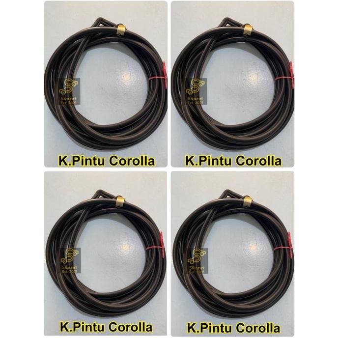 ~~~~~] Karet Pintu Corolla Ke20 th73 Ke30 th75 DX dx