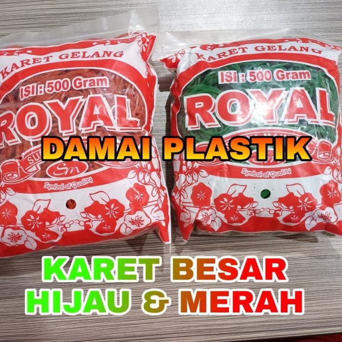 

Karet Gelang Hijau Royal @ 500 Gram 1/2 Kg