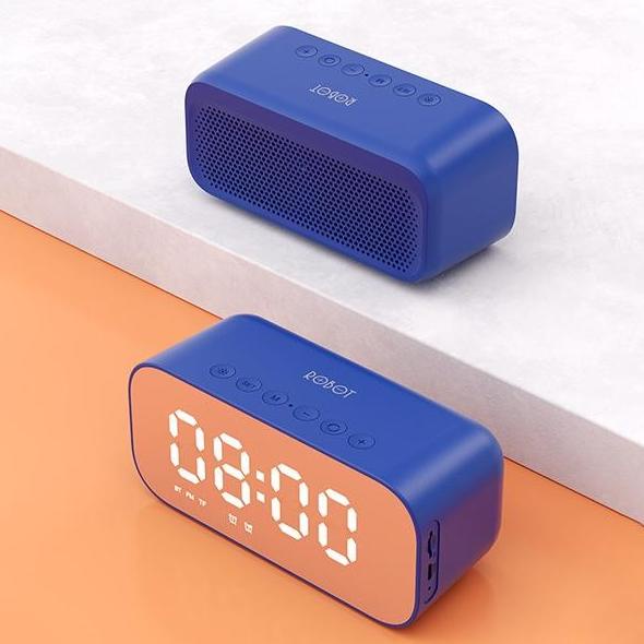 Robot RB560 Alarm Clock Bluetooth Speaker LED Display Jam Meja Digital