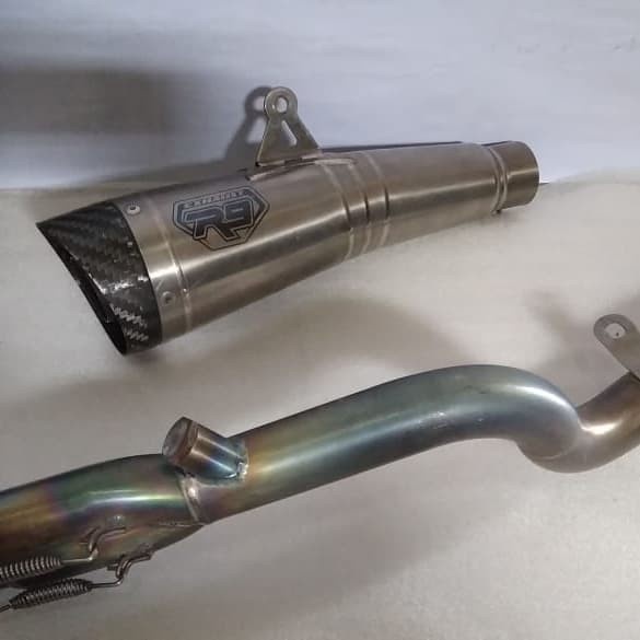 {Second} SALE KNALPOT R9 H2 FULL SISTEM NINJA 250FI/Z250 Murah