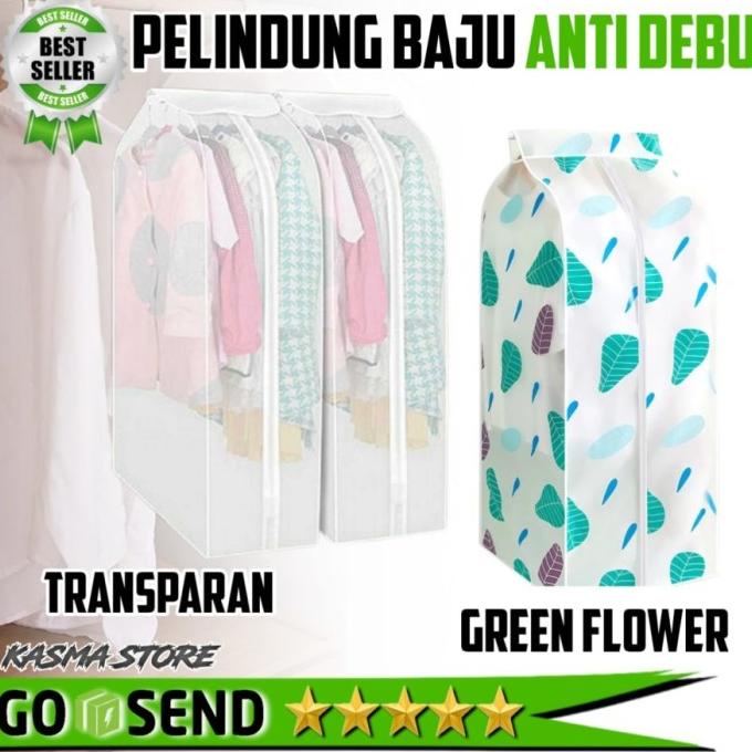 Cover Plastik Anti Debu Tas Penyimpanan Pelindung Pakaian Baju