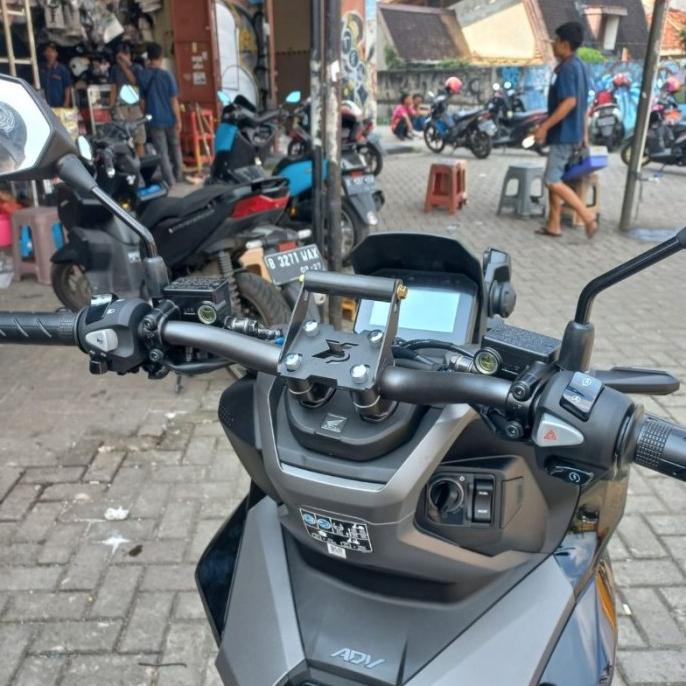breket stand holder HP motor honda ADV 160 ADV 150 PCX 160 PCX 150