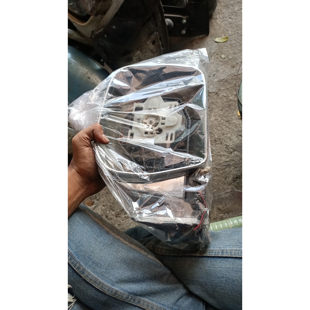 Spion kanan kijang kapsul chrome original
