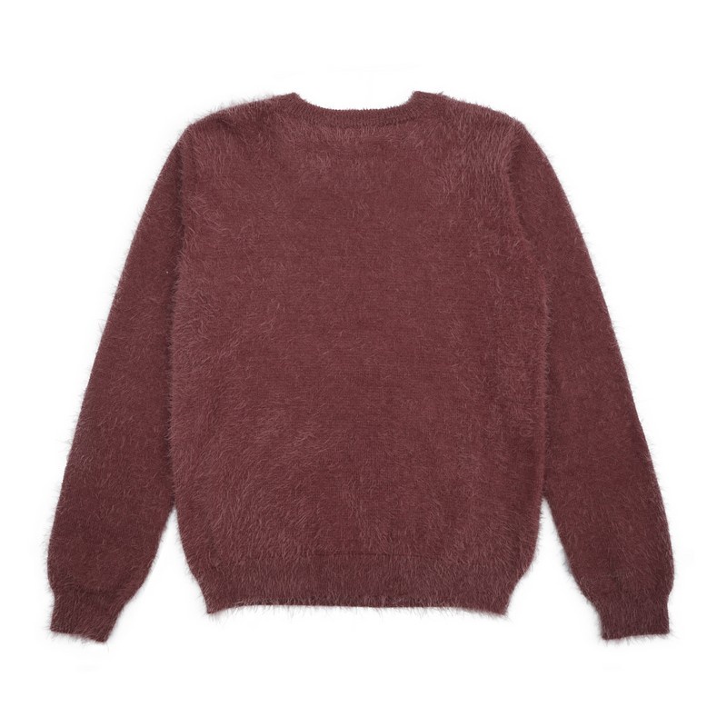 [AMAZED PEOPLE] Greenlight Crewneck Wanita Lengan Panjang Sweater Rajut Vintage C020723