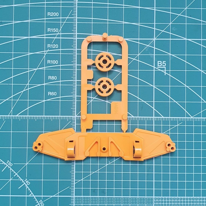 Tamiya Mini 4WD Ex Side Stay Super 1/2 Sayap Yellow Kuning Orange