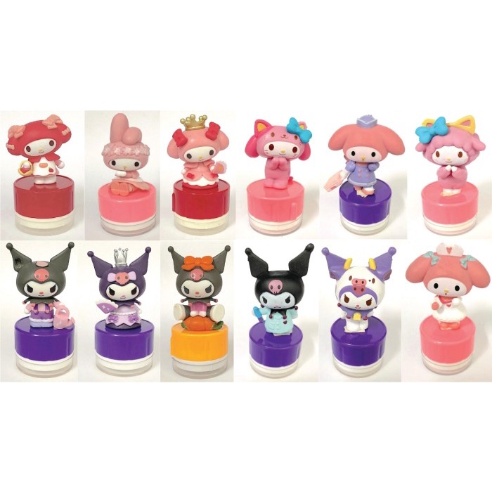 

Custom Stamp / stempel nama anak karakter Sanrio