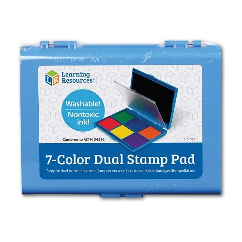

Learning Resources 7 Color Dual Stamp Pad