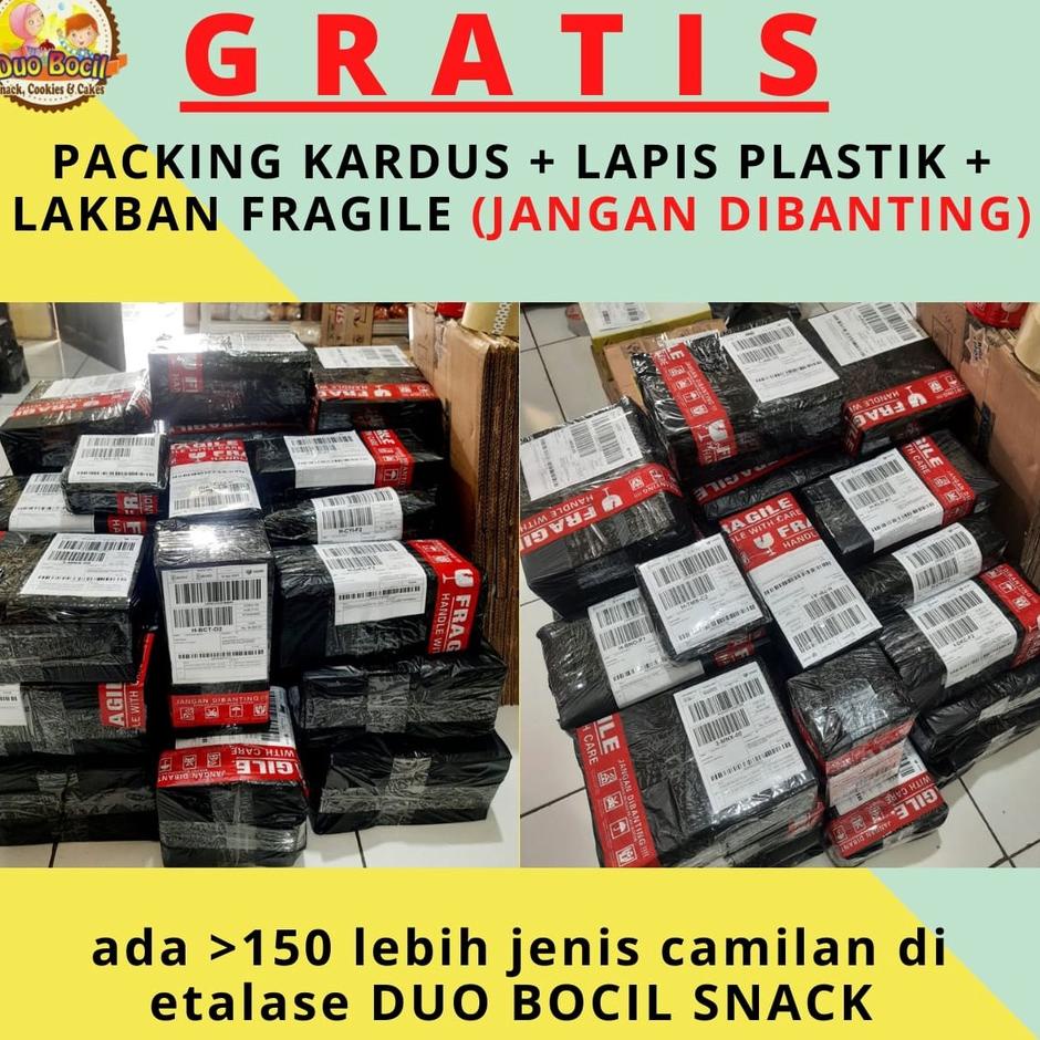 

Keripik Jagung Geprek Pedas Manis 1 Kg - Duo Bocil Sna