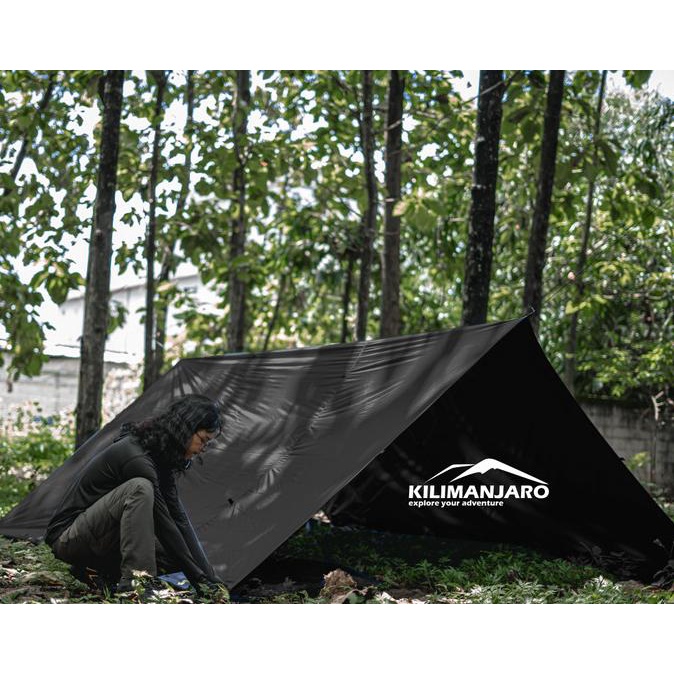 FLYSHEET 3x4 M KILIMANJARO Ultralight 19 Loop 19 Lubang Multifungsi