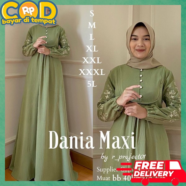 Buju Games Kekinian Murah Gamis Mewah Elegan Fashion Import Ghms Waita Bahan Premium Dress Perempuan