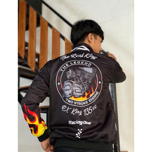Big Sale Jaket 2Stroke Full Printing / Sweeter Racing 2Tak Fizr Ninja Rxking Satria 2Strok / Jaket R