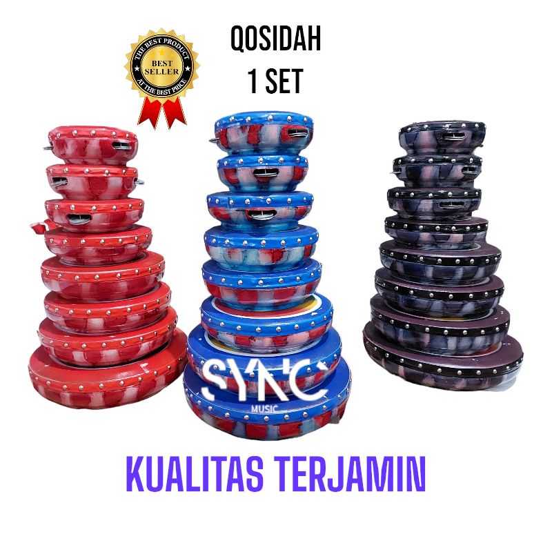 REBANA QOSIDAH 1 SET MOTIF KERAMIK