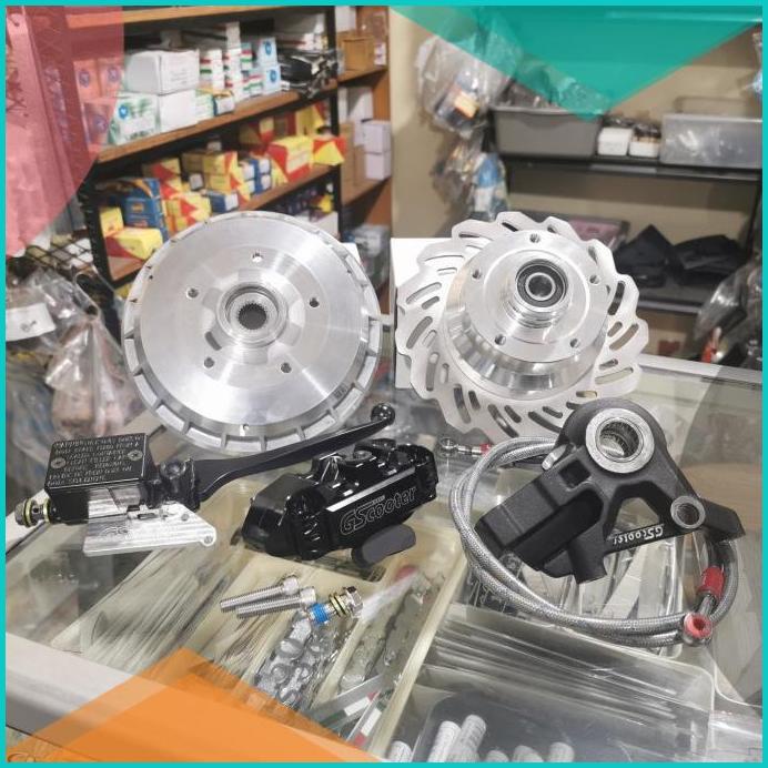 Cakram Master atas GS Ring 12 set Hub Vespa PXE Excel Spartan Exc2 16n