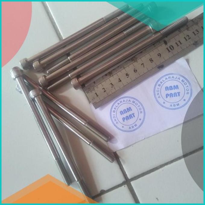 Baut L Stainles M10 x 130 atau Baut 14 panjang 13cm 16novz3 tools