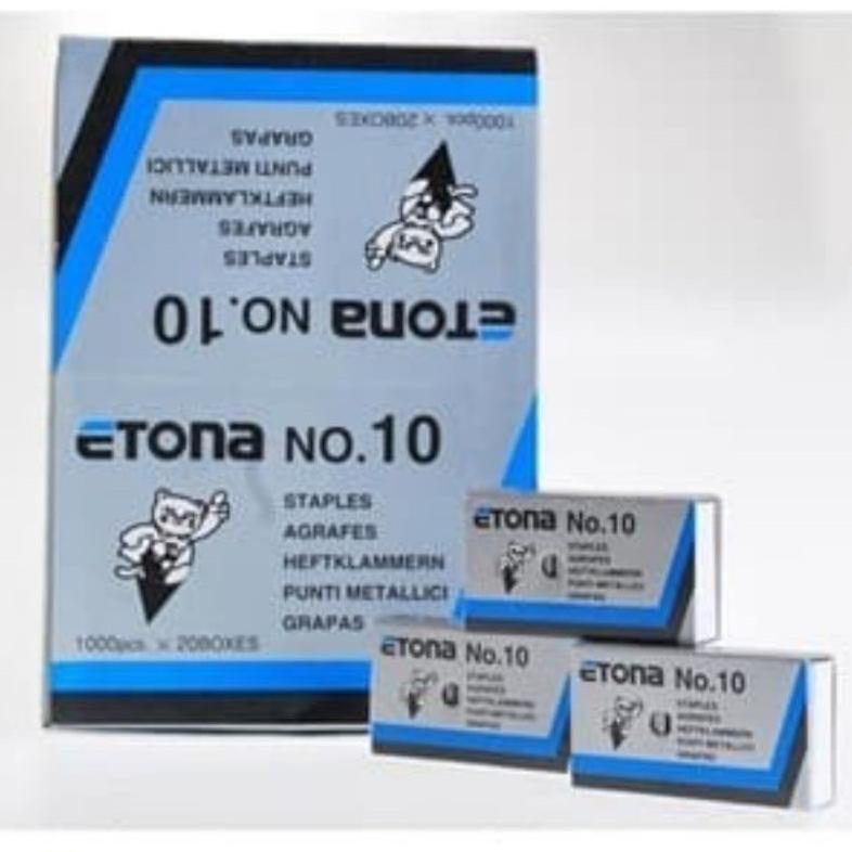

Promo Bulan Ini Staples / Isi Staples Etona No 10 (1Box/20Kotak)