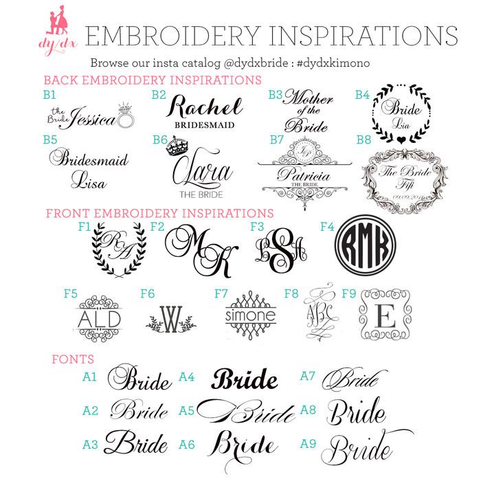 BISA COD - KIMONO SATIN LACE ROBE BRIDE WEDDING