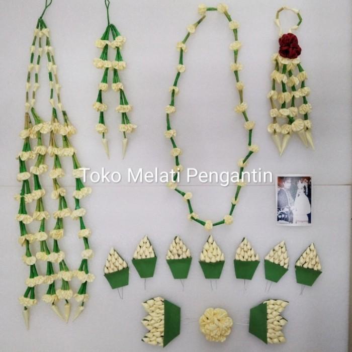 BISA COD - BUNGA RONCE MELATI PENGANTIN IMITASI PALSU SUNDA MAYANG