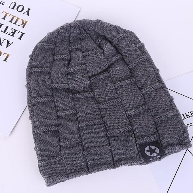 TERLARIS TOPI KUPLUK DEWASA RAJUT IMPORT PRIA KEREN- KUPLUK DINK