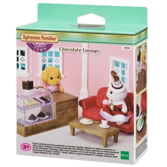 MAINAN KOLEKSI SYLVANIAN FAMILIES CHOCOLATE LOUNGE