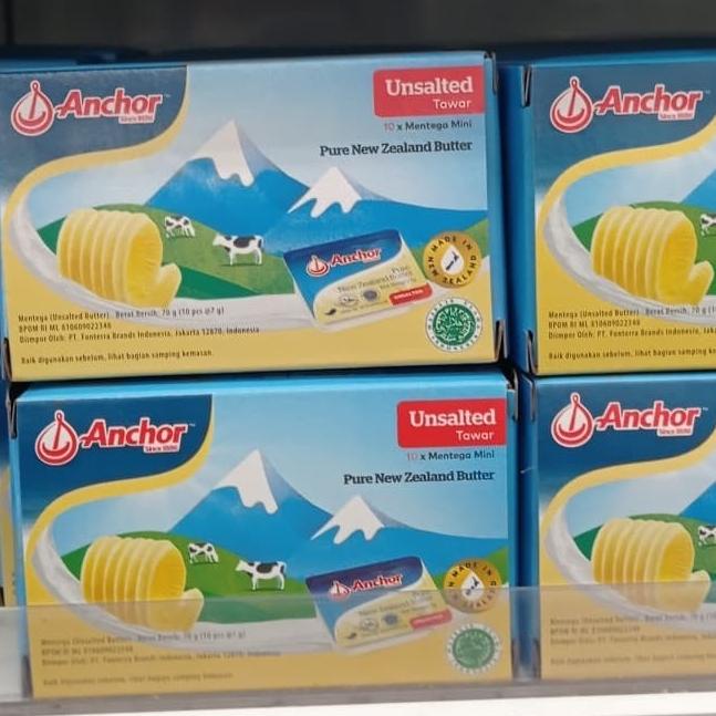 

^%^%^%^%] anchor unsalted butter 10pcs x 7gr