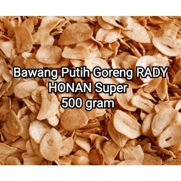 

Bawang Putih Goreng Honan 500 Gram