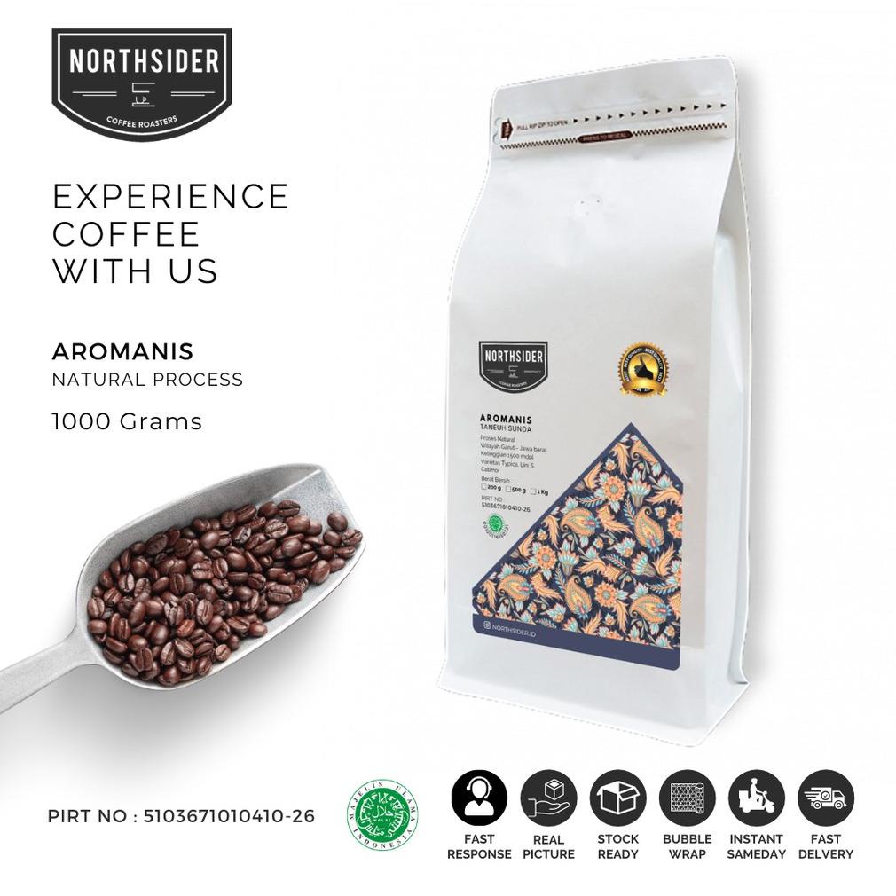 

Northsider Kopi Arabika Aromanis Natural coffee 1kg
