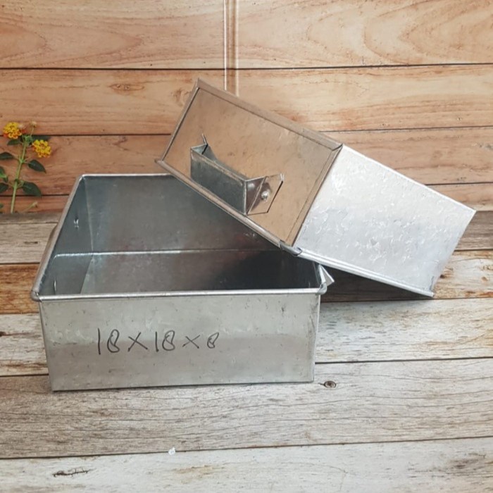 Loyang Seng Lapis Legit Kotak 18X18X8 / Loyang Seng