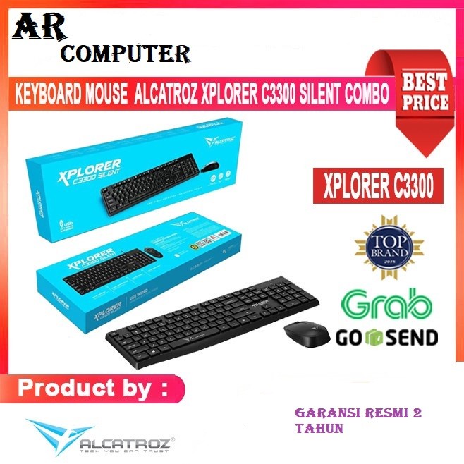 Keyard Mouse Silent Alcatroz Xplorer C3300 Silent