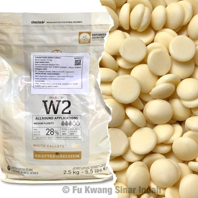 

~^~^~^] Callebaut White Chocolate Belgian Couverture 1 kg