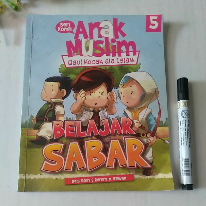 komik anak muslim prelove belajar  sabar