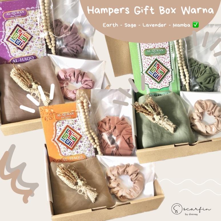 

Bisa Cod Hampers Gift Box Murah Kado Muslimah Lebaran Scrunchies Jumbo Premium | Hampers Hijab Kado Wisuda Nikah Anniv | Hadiah Ulang Tahun Murah | Hampers Cewek Muslim | Scarfin.Official Diskom
