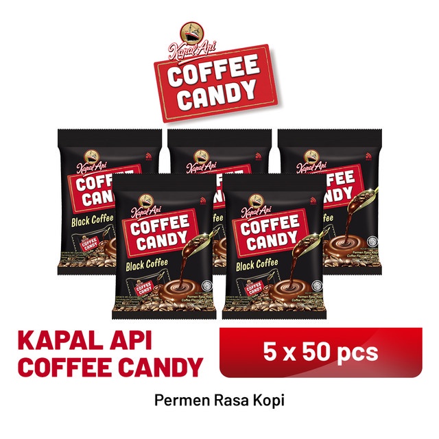 

KAPAL API Coffee Candy 5 Bag (50 x 2.7 gr)