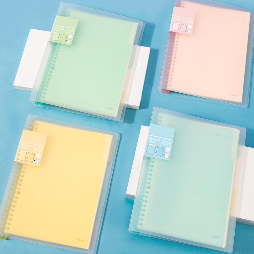 

Deli Qhb560 Buku Vivid Loose Leaf Binder B5 60 Halaman Warna Pastel