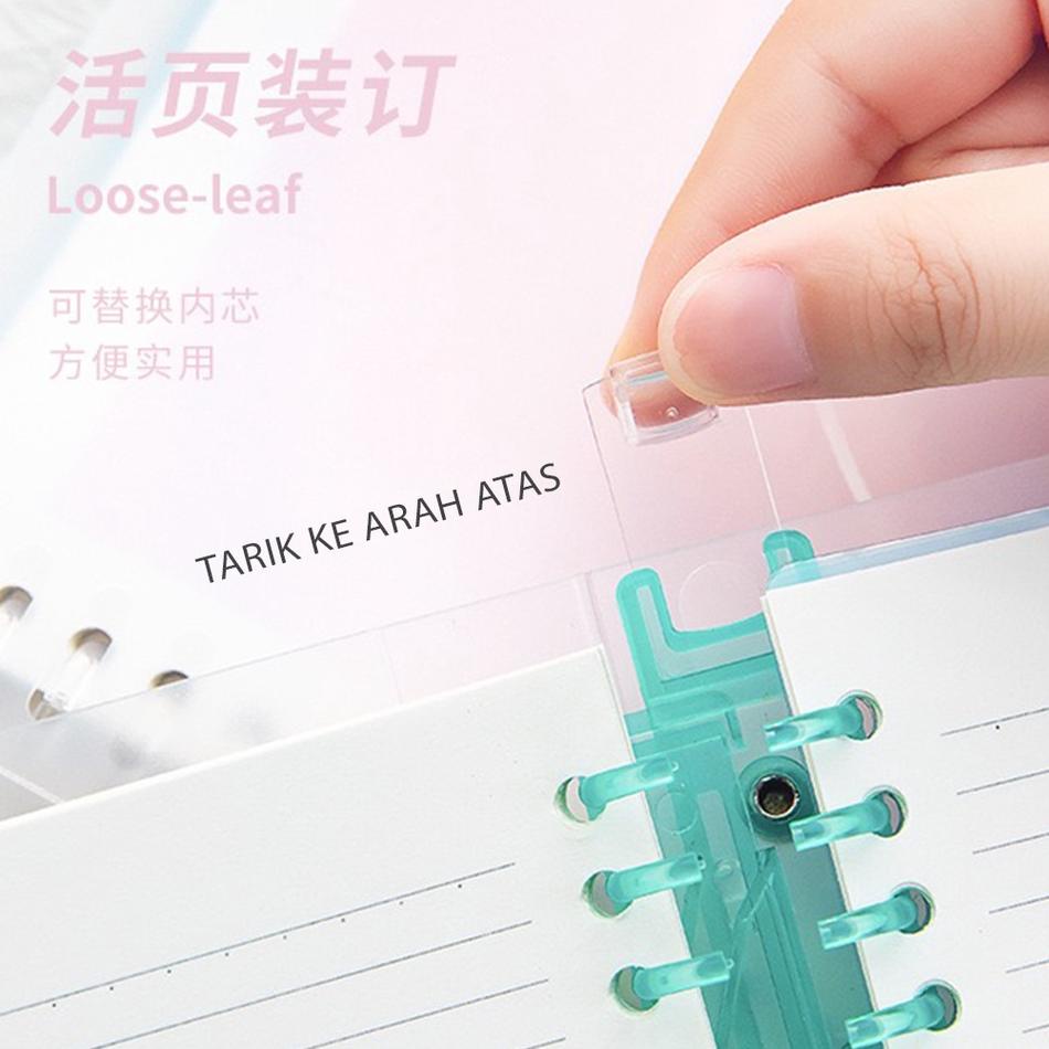 

Rosyposy Poetic Day A5/B5 Loose Leaf Binder Notebook