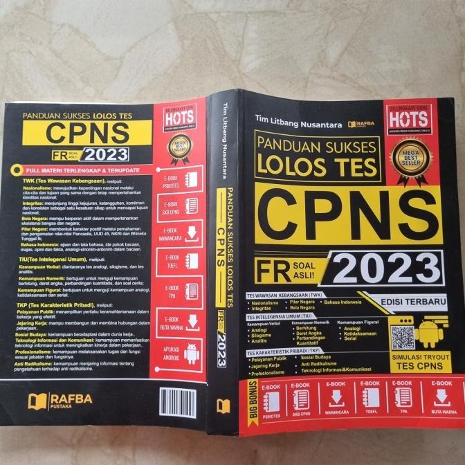 Buku Panduan Sukses Lolos Tes CPNS 2022 CPNS 2023