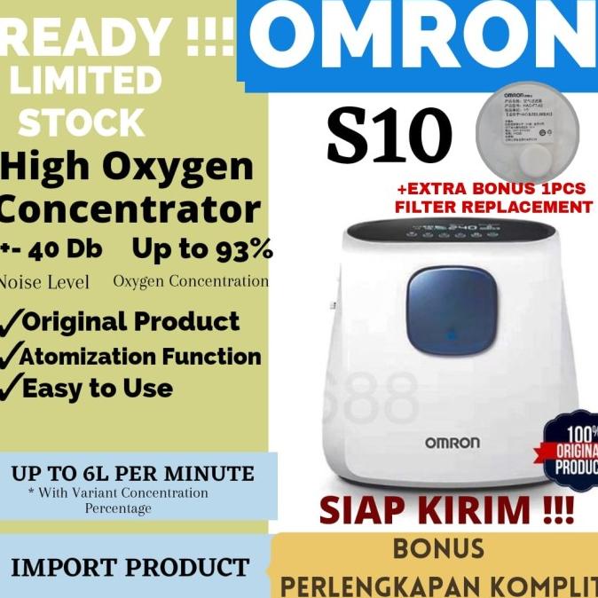 READY ORI OMRON S10 (With NEBULIZER) OXYGEN CONCENTRATOR