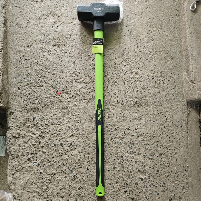 Palu Batu Gagang Fiber 12LB 6kg Bodem Bogem Beton Palu Konstruk Tekiro