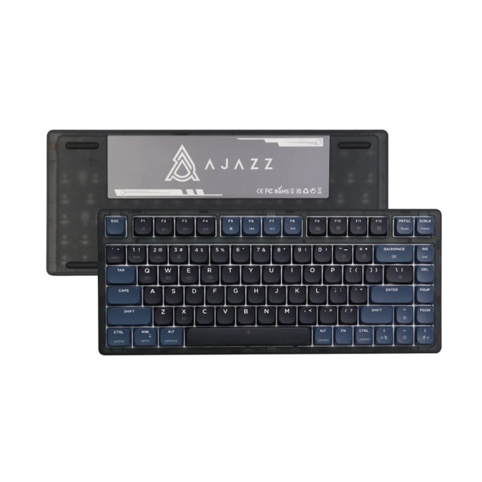 Ajazz Ak832 Low Profile Wireless Mehcanical Gaming Keyboard