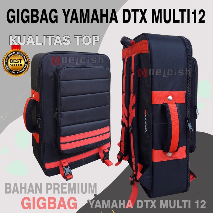 TAS SOFTCASE GIGBAG YAMAHA DTX MULTI12 DRUM ELEKTRIK DRUMPAD