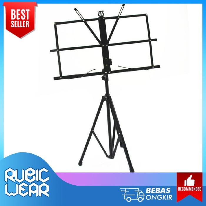 Stand Book , Stand Partitur , Stand Book Partitur Stand Partitur Sheet Musik - Black