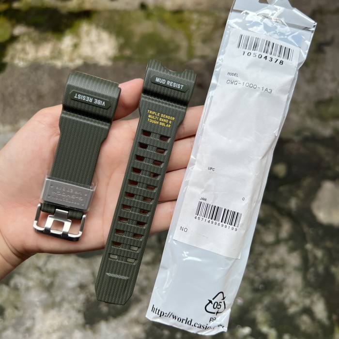 ✅New Tali Strap Jam Tangan Casio G-Shock Original Gwg-1000 Band Gwg 1000 Diskon