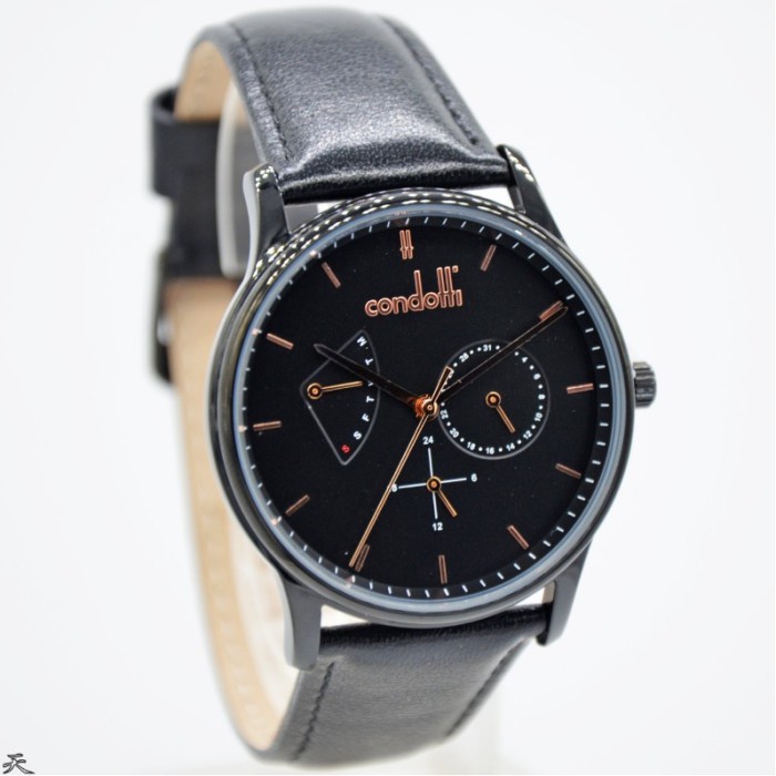 ✅Original Condotti Cn2082-B03-L03 Jam Tangan Leather Strap Pria Original Berkualitas