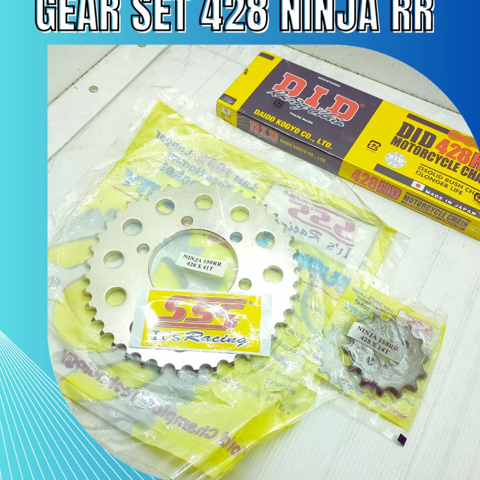 Gir Set Ninja 150Rr Gear Set Kawasaki Ninja Rr /Ninja R / Ninja S /Ninja Krr Gear Gir Set Rante 428 