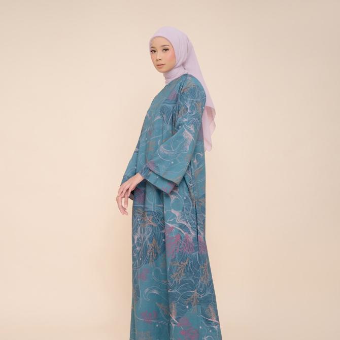 ZM Zaskia Mecca - Vie Blue Gamis - Jelita Indonesia Edisi Derawan