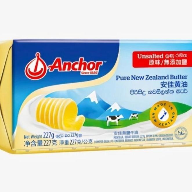 

Anchor Uned Butter Mentega Tawar Anchor 227Gr