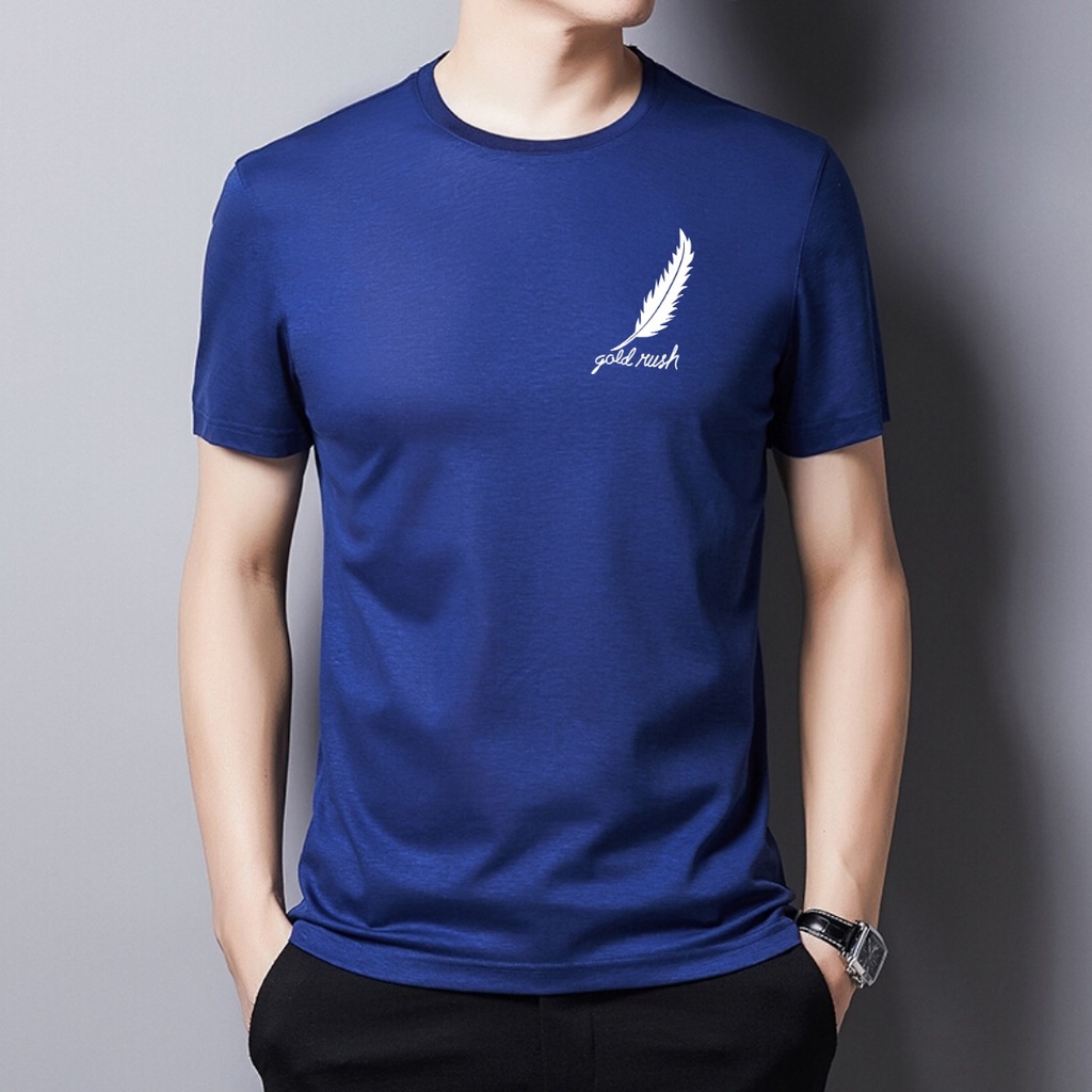 Kaos Pria Dewasa Terbaru 2023 Distro Keren Pakaian Cowok Outfit Remaja Korean Style Tshirt Branded B