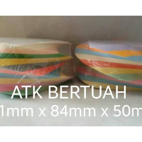 

1 Buah 500 Lembar Memo Notes Putar Warna