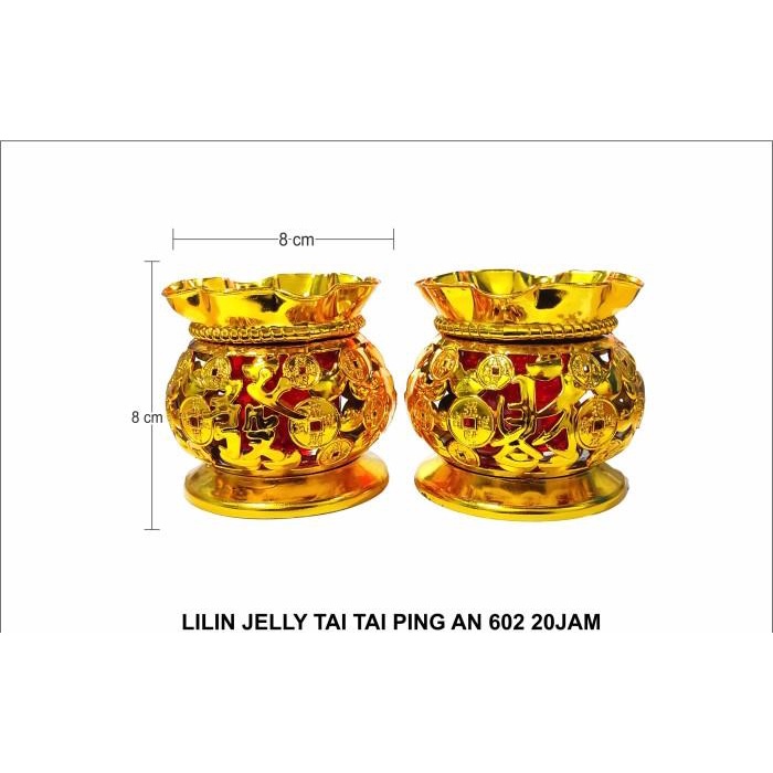 

Lilin Jelly Tai Tai Ping An Sembahyang Buddhis 018