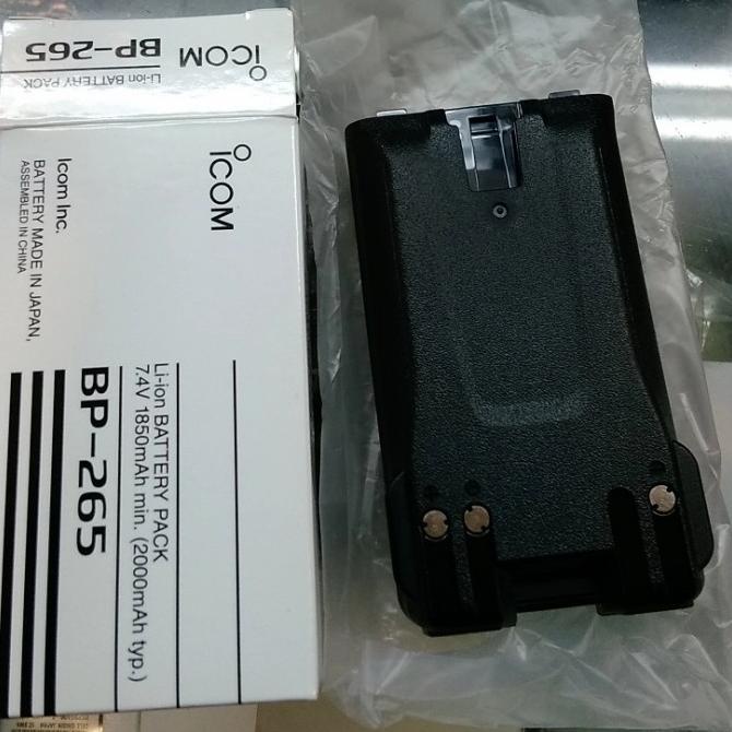 Baterai ICom / Battery BP265 Handy Talky ICom IC-V80 Original / ICV80