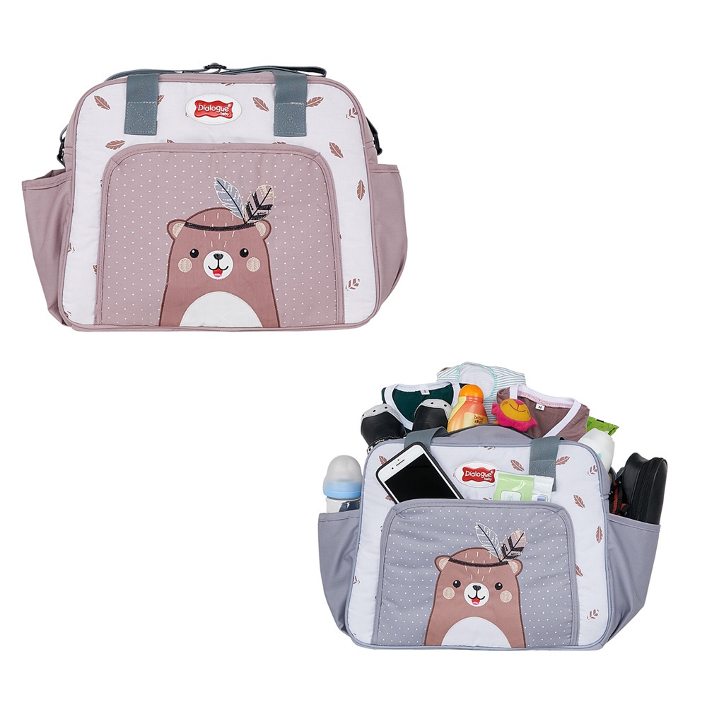 [BABY'S NEEDS] Dialogue Baby Tas Besar / Tas Medium / Tas Kecil Bearie Series